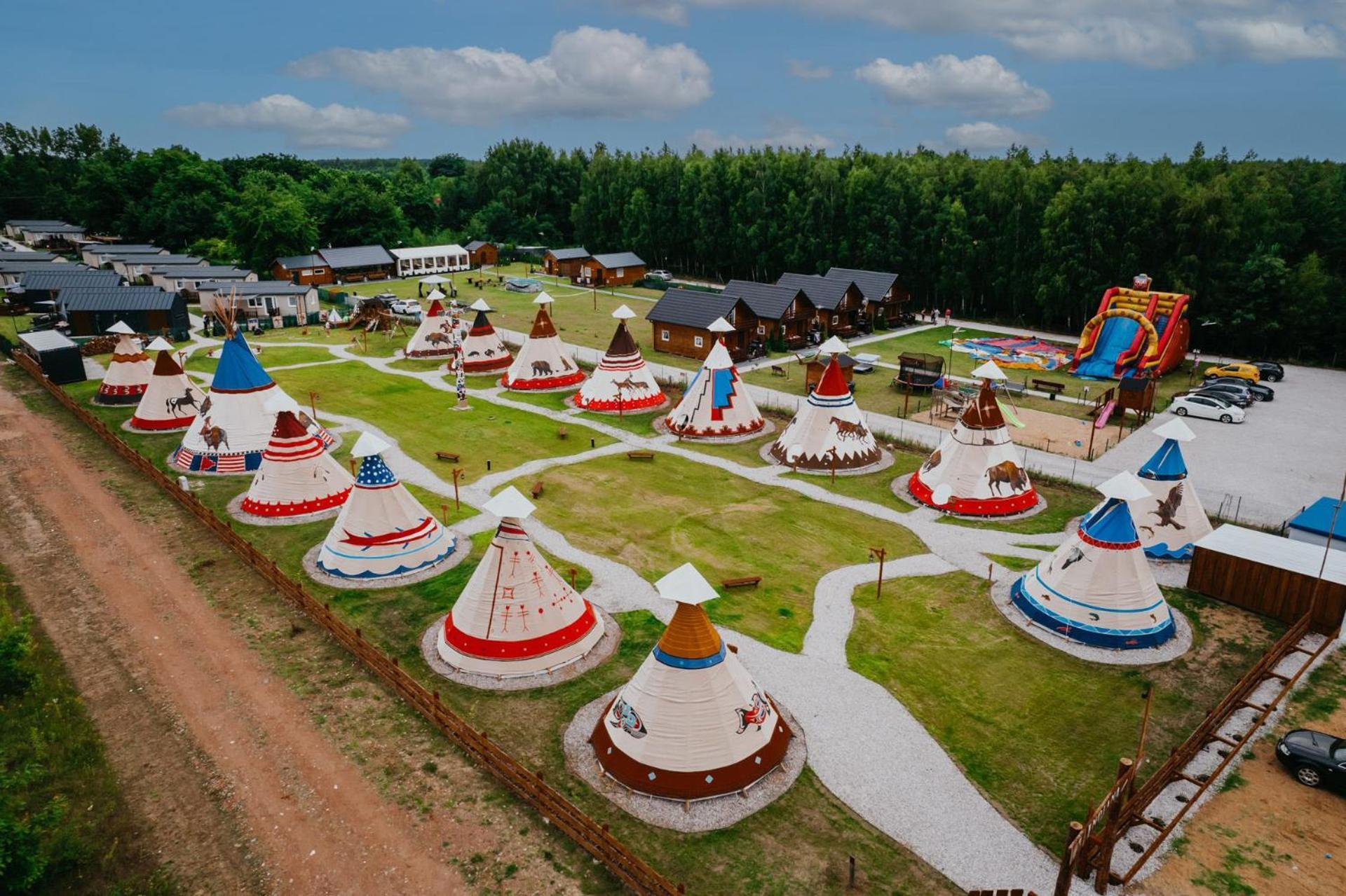 Indiana Camp - 150 M Od Suntago Park Grabce-Towarzystwo Exterior foto