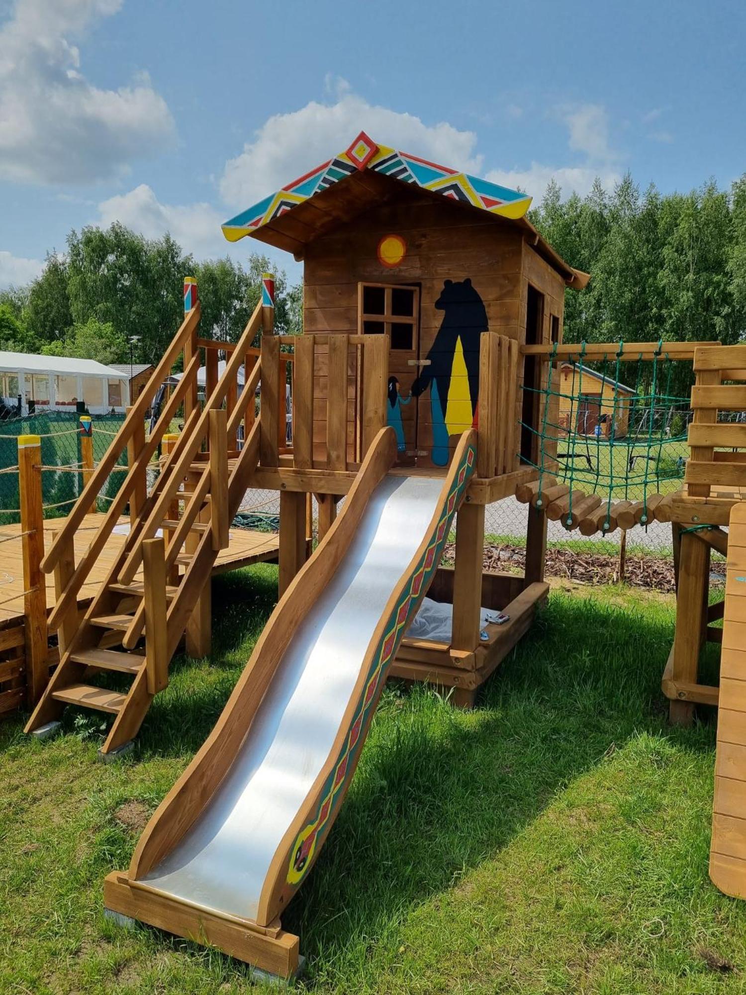 Indiana Camp - 150 M Od Suntago Park Grabce-Towarzystwo Exterior foto